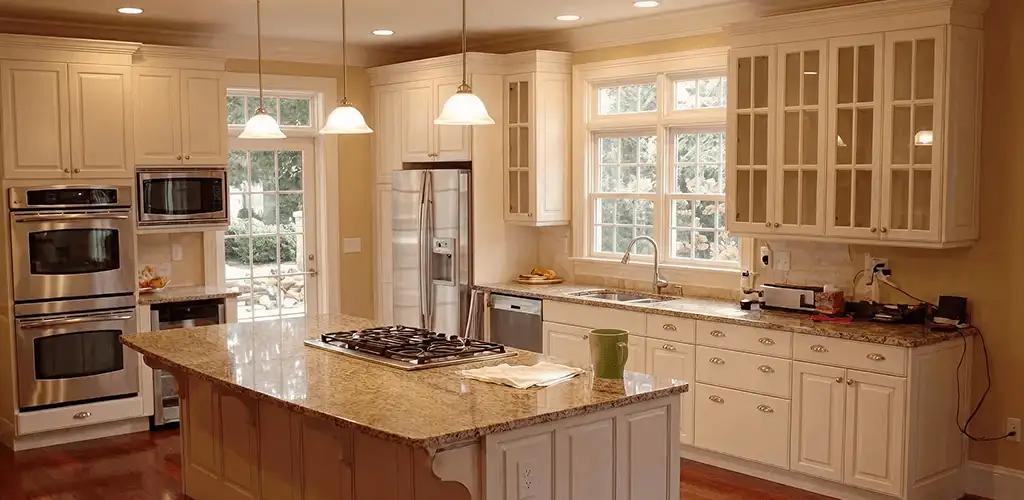 Custom cabinet door installation and kitchen upgrade in Cleveland, OH